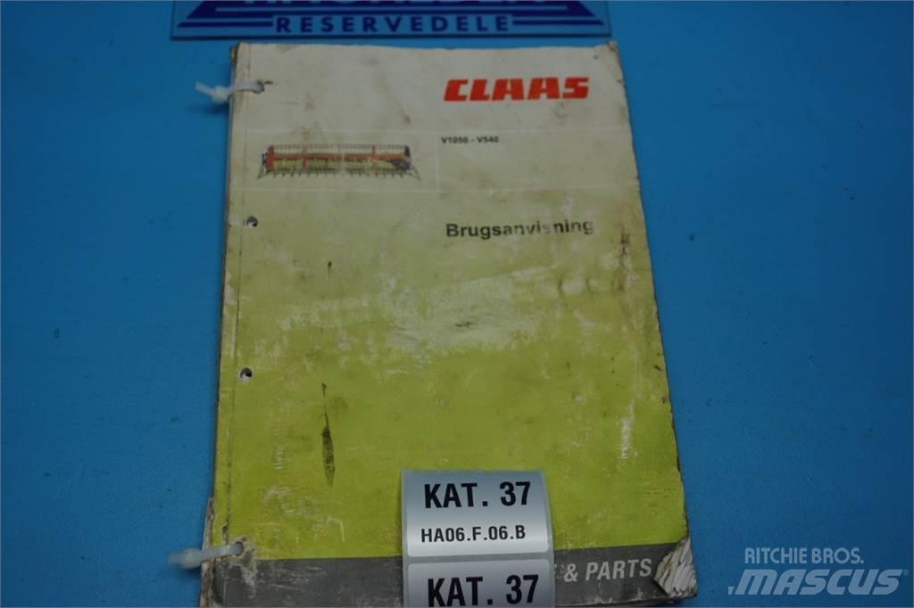 CLAAS V1050 Landbrug - Andet 