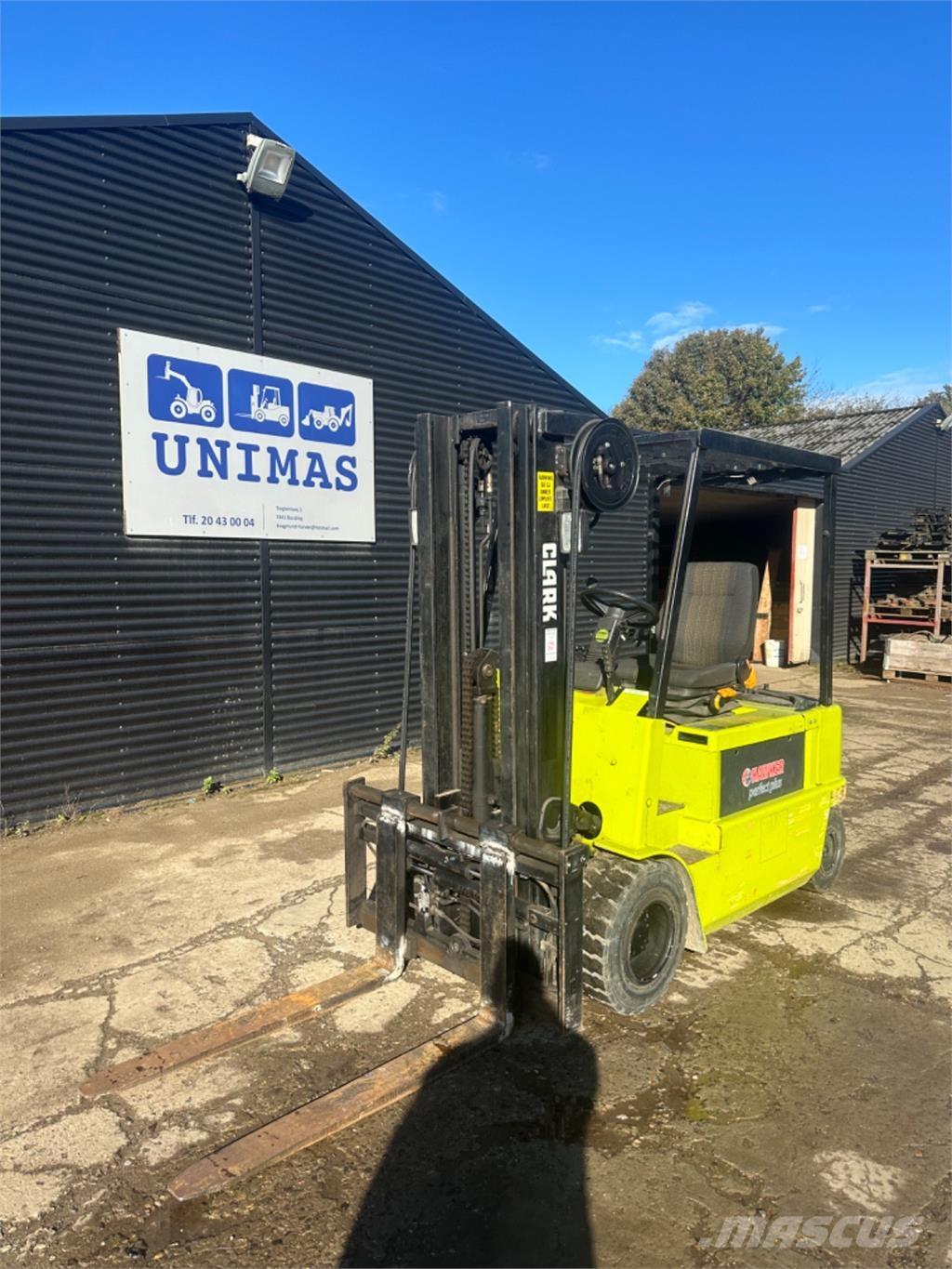Clark CM25 El gaffeltrucks