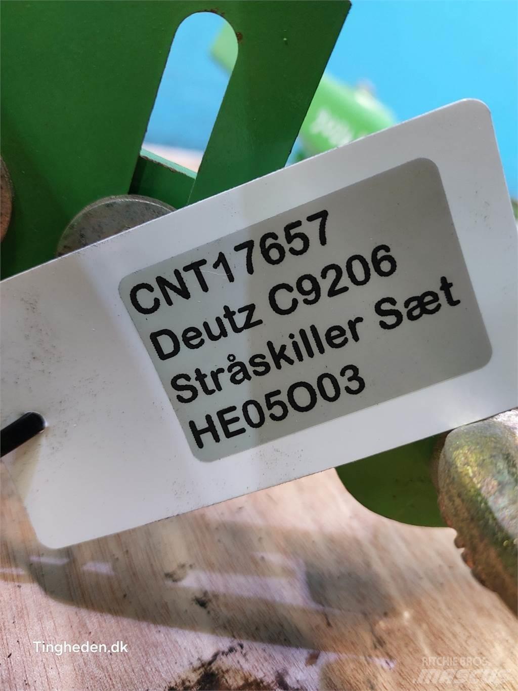 Deutz C9206 Tilbehør til mejetærskere