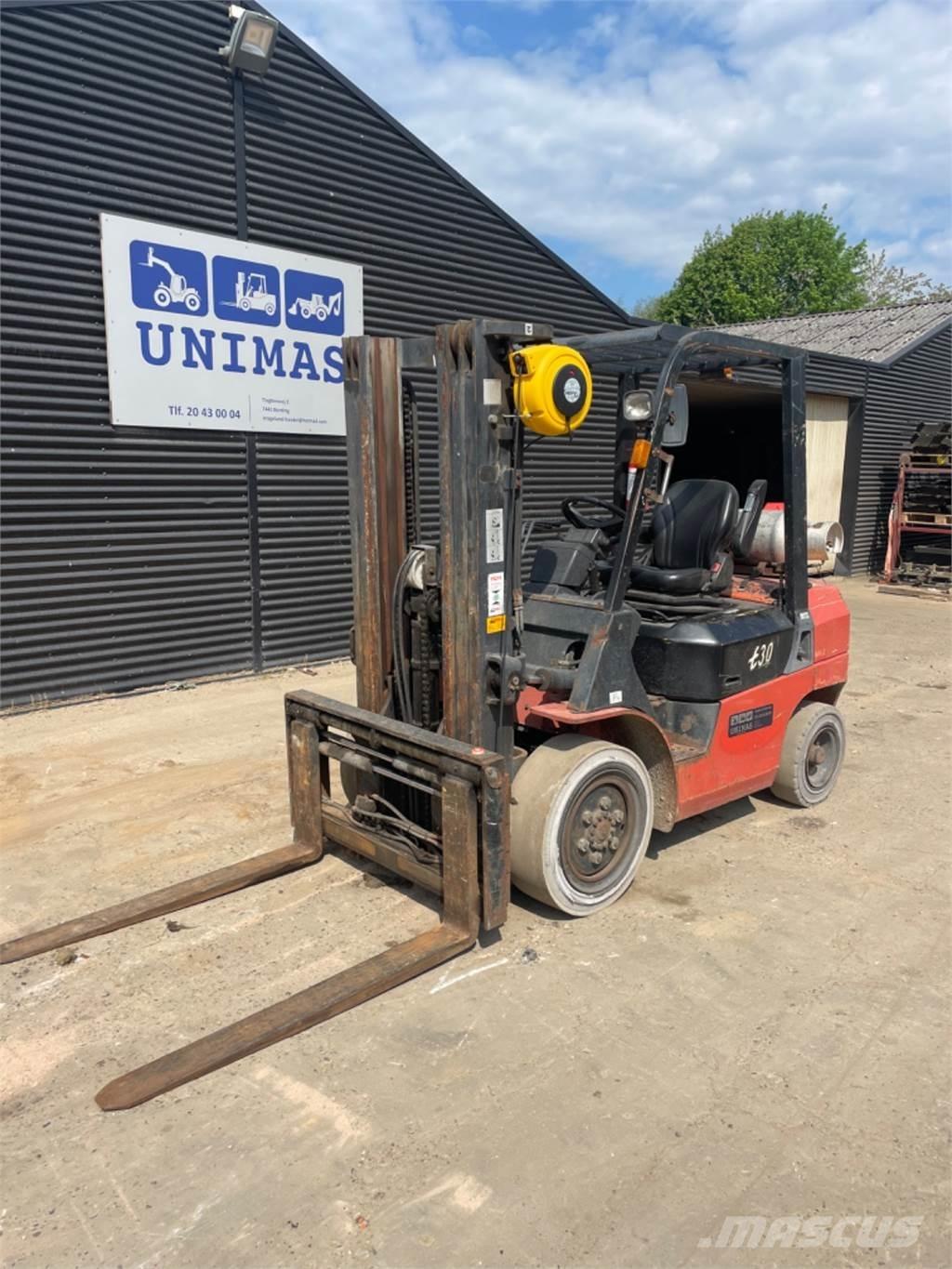 EP FG25 LPG gaffeltrucks