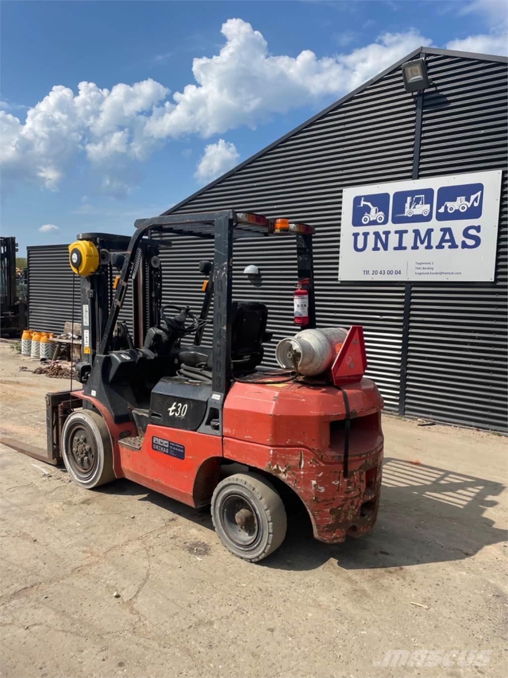 EP FG25 LPG gaffeltrucks