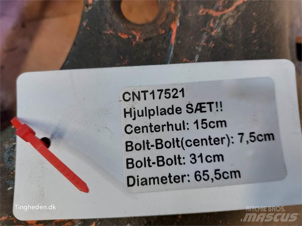  Fælgplade Sæt Hjul, Dæk og Fælge