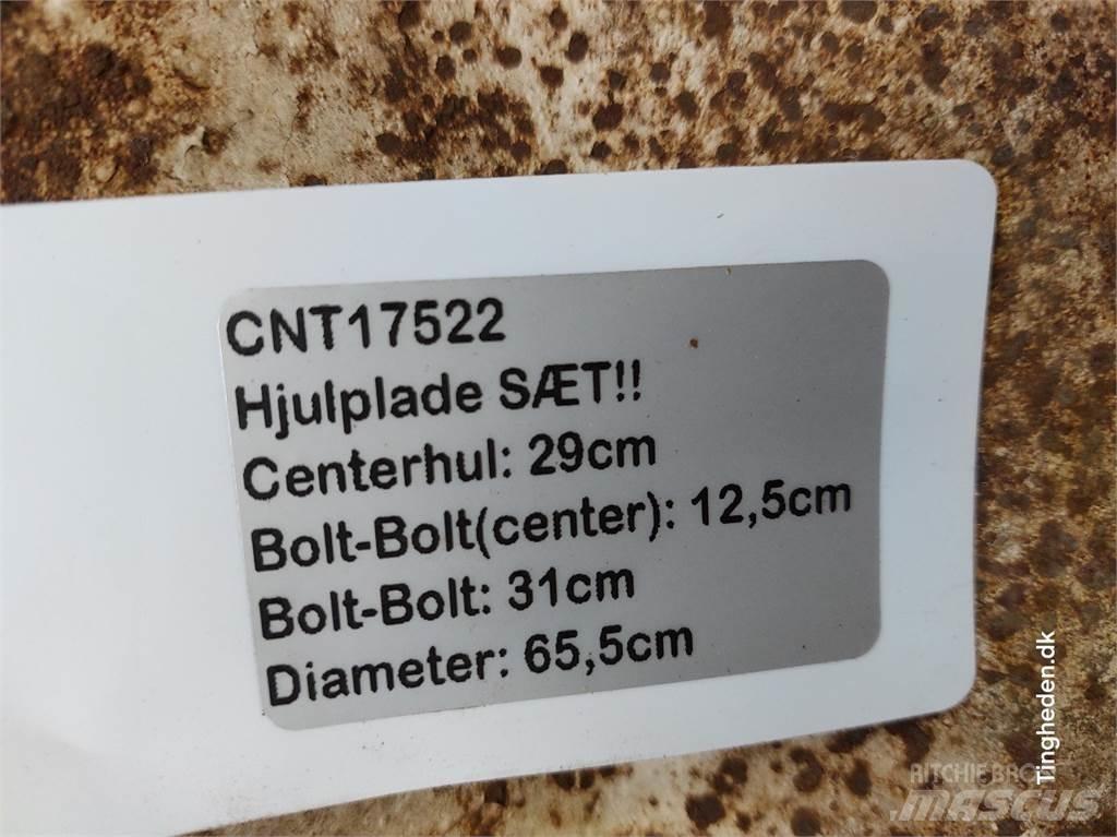  Fælgplade Sæt Hjul, Dæk og Fælge