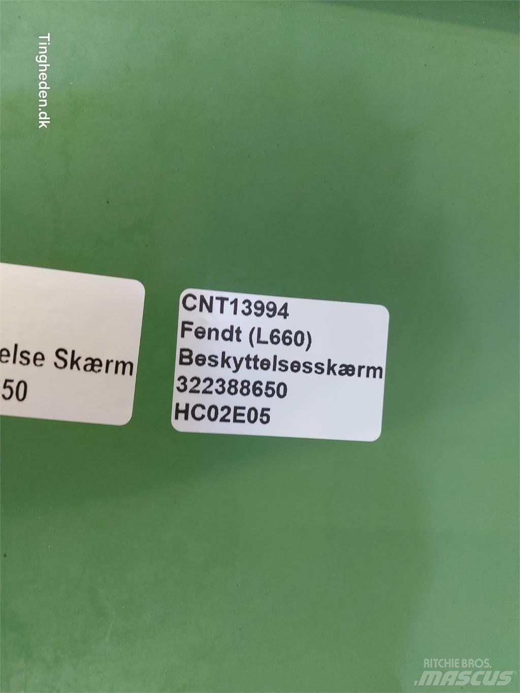 Fendt 763 Tilbehør til mejetærskere