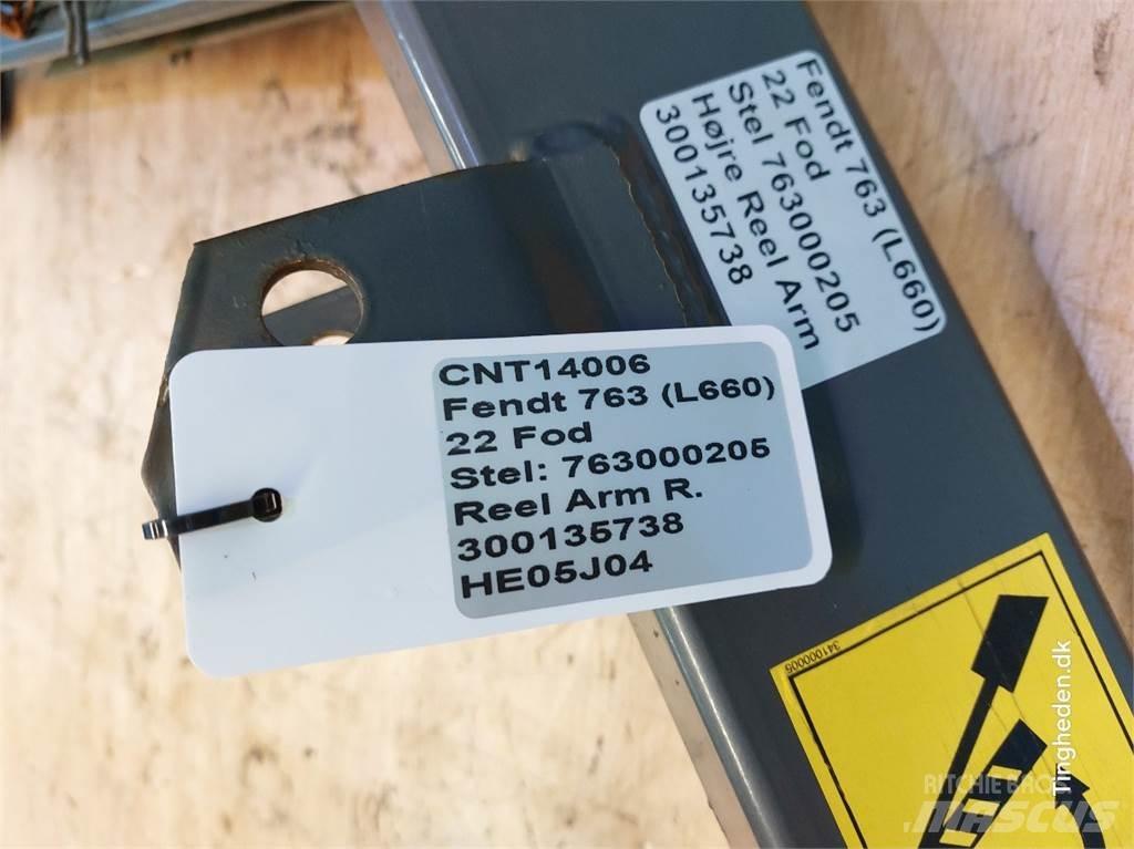Fendt 763 Tilbehør til mejetærskere
