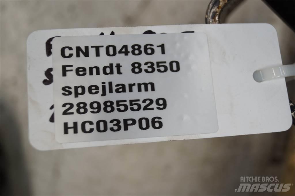Fendt 8350 Kabiner og interiør