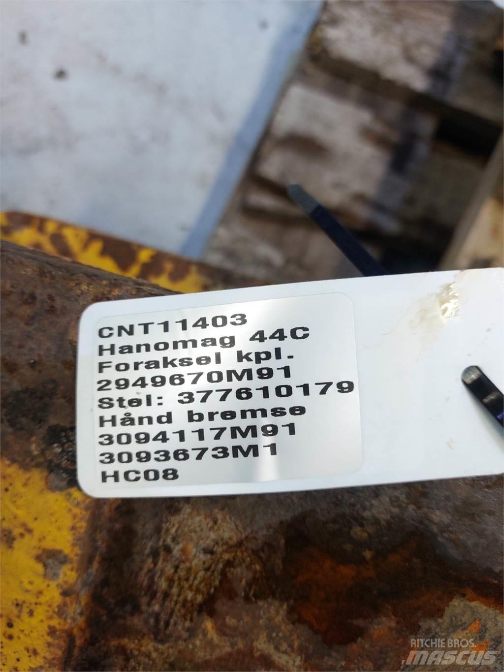  Hannonag 44C Aksler