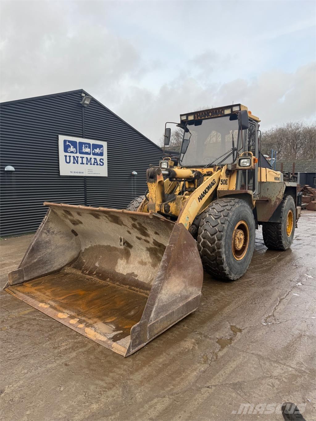 Hanomag 50E Læssemaskiner på hjul