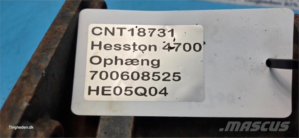 Hesston 4700 Andet udstyr til foderhøster