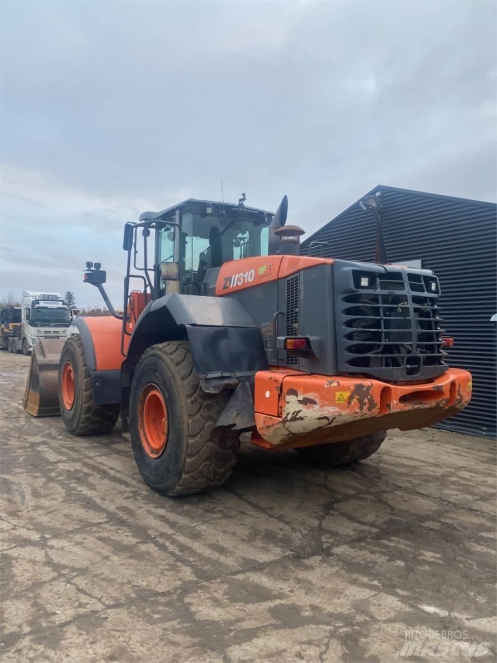 Hitachi ZW310 Læssemaskiner på hjul