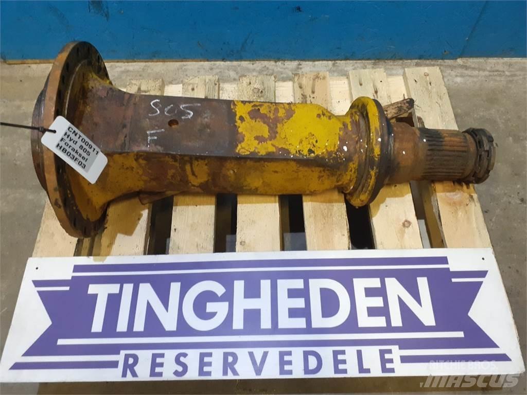 Hydrema 805 Aksler