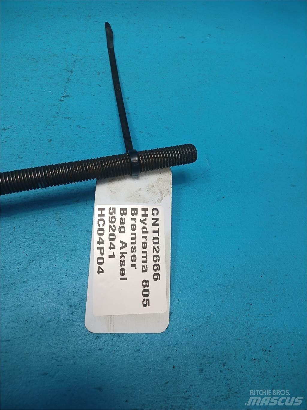 Hydrema 805 Aksler