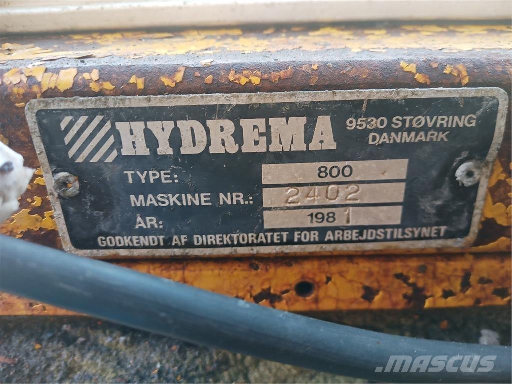 Hydrema 805 Kabiner og interiør