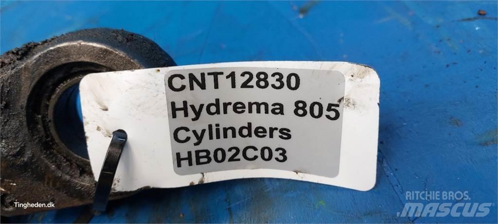 Hydrema 805 Aksler