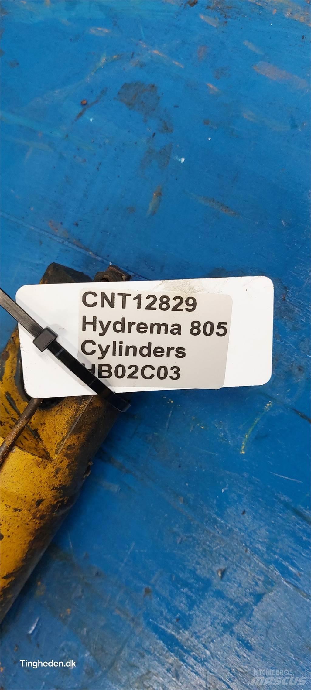 Hydrema 805 Aksler