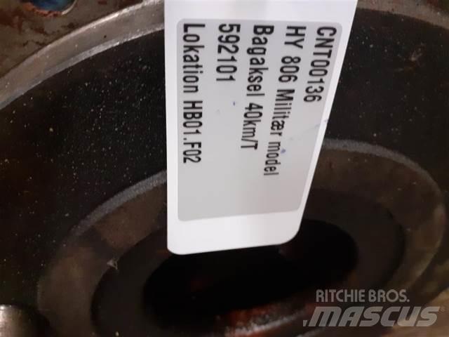 Hydrema 806 Aksler