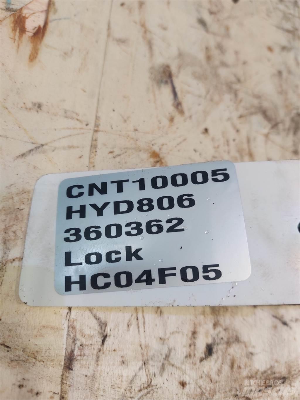 Hydrema 806 Krandele og udstyr