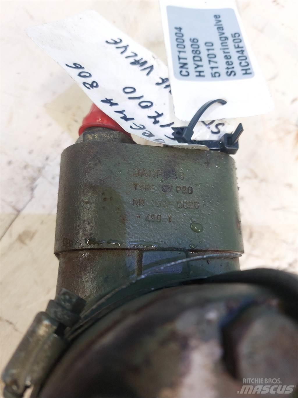 Hydrema 806 Aksler