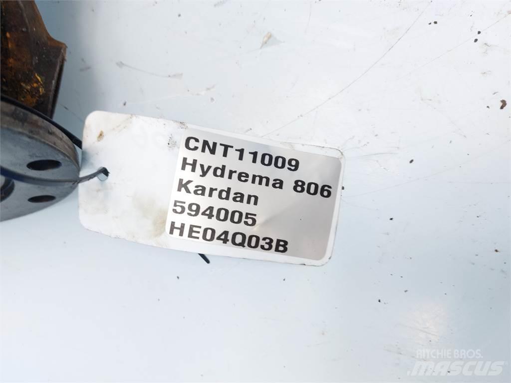 Hydrema 806 Aksler