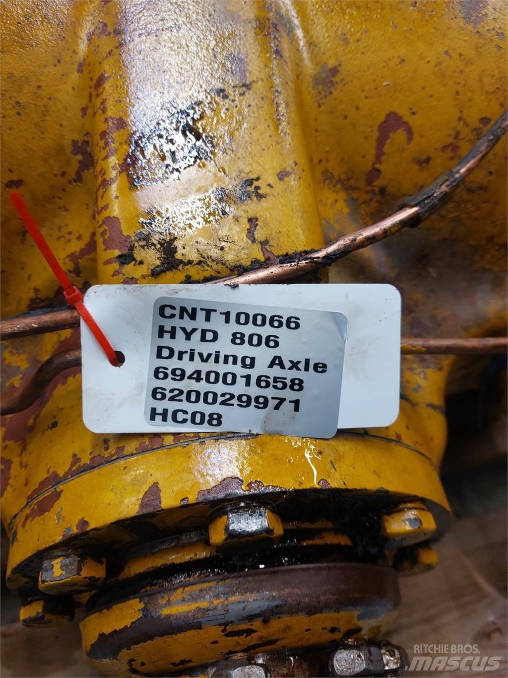 Hydrema 806 Aksler