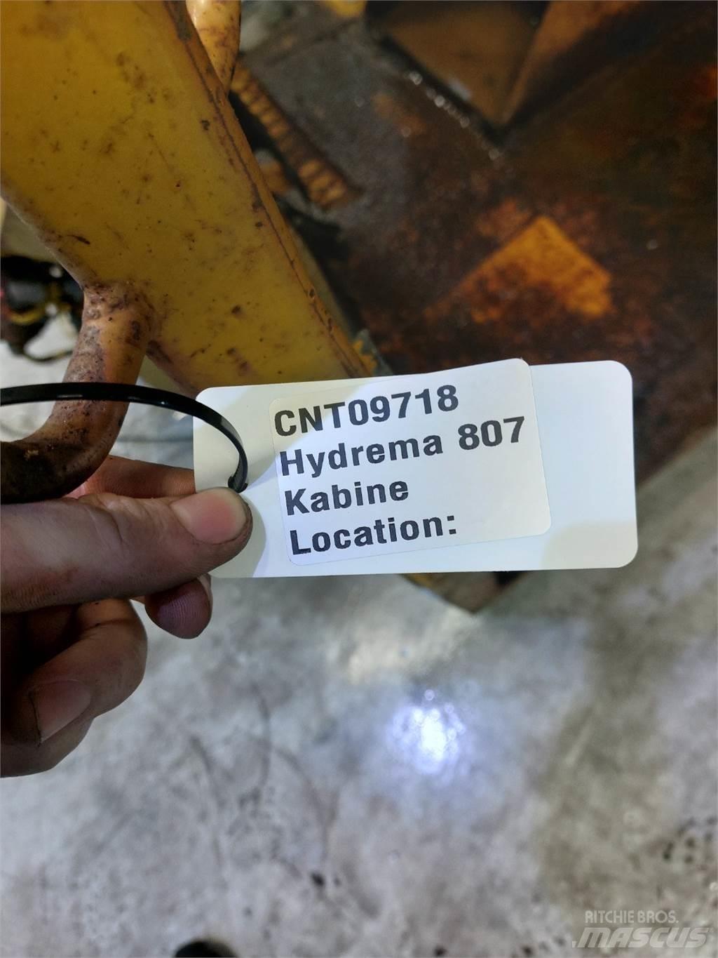 Hydrema 807 Kabiner og interiør