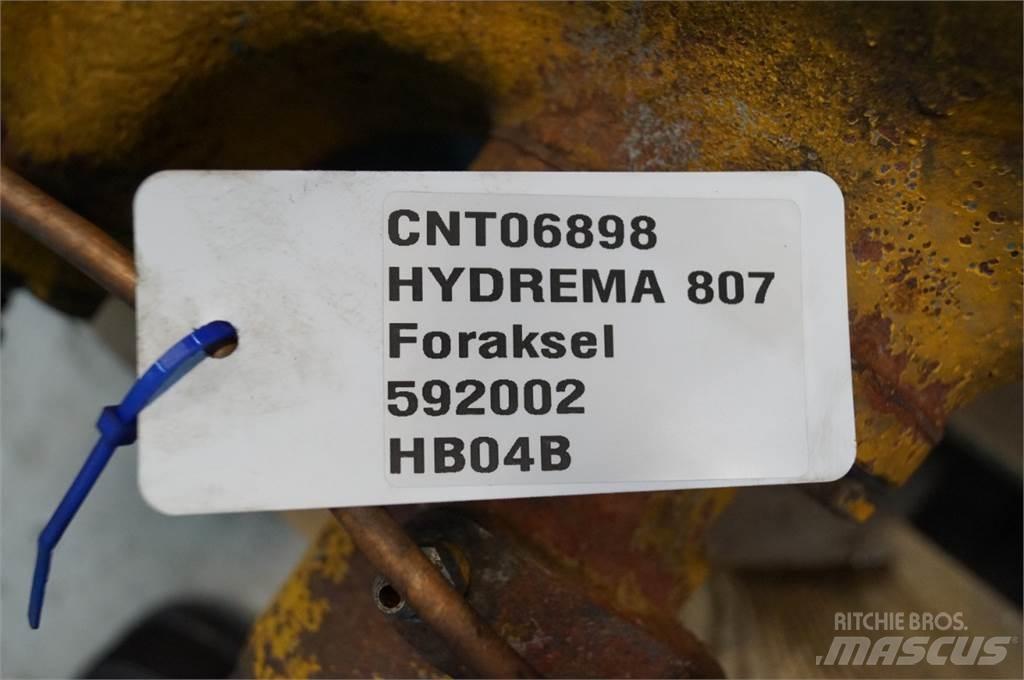 Hydrema 807 Aksler