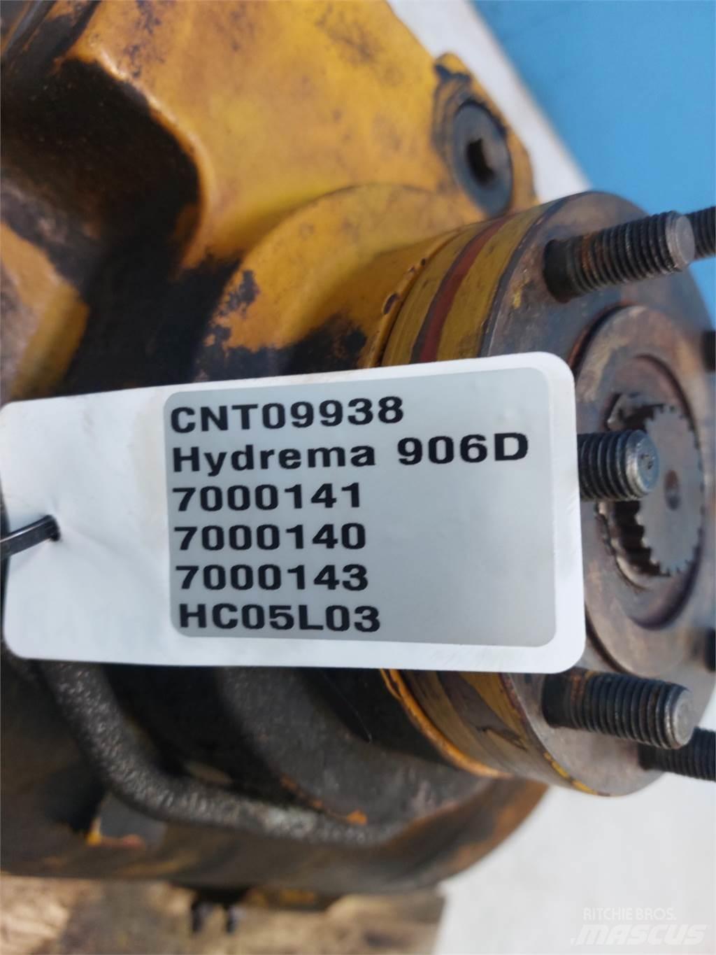 Hydrema 906D Aksler