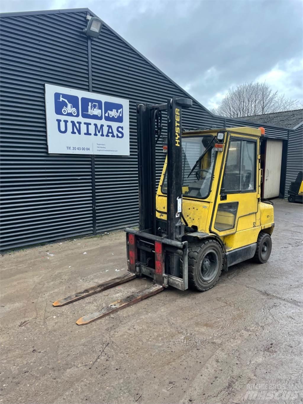Hyster H2.50XL LPG gaffeltrucks