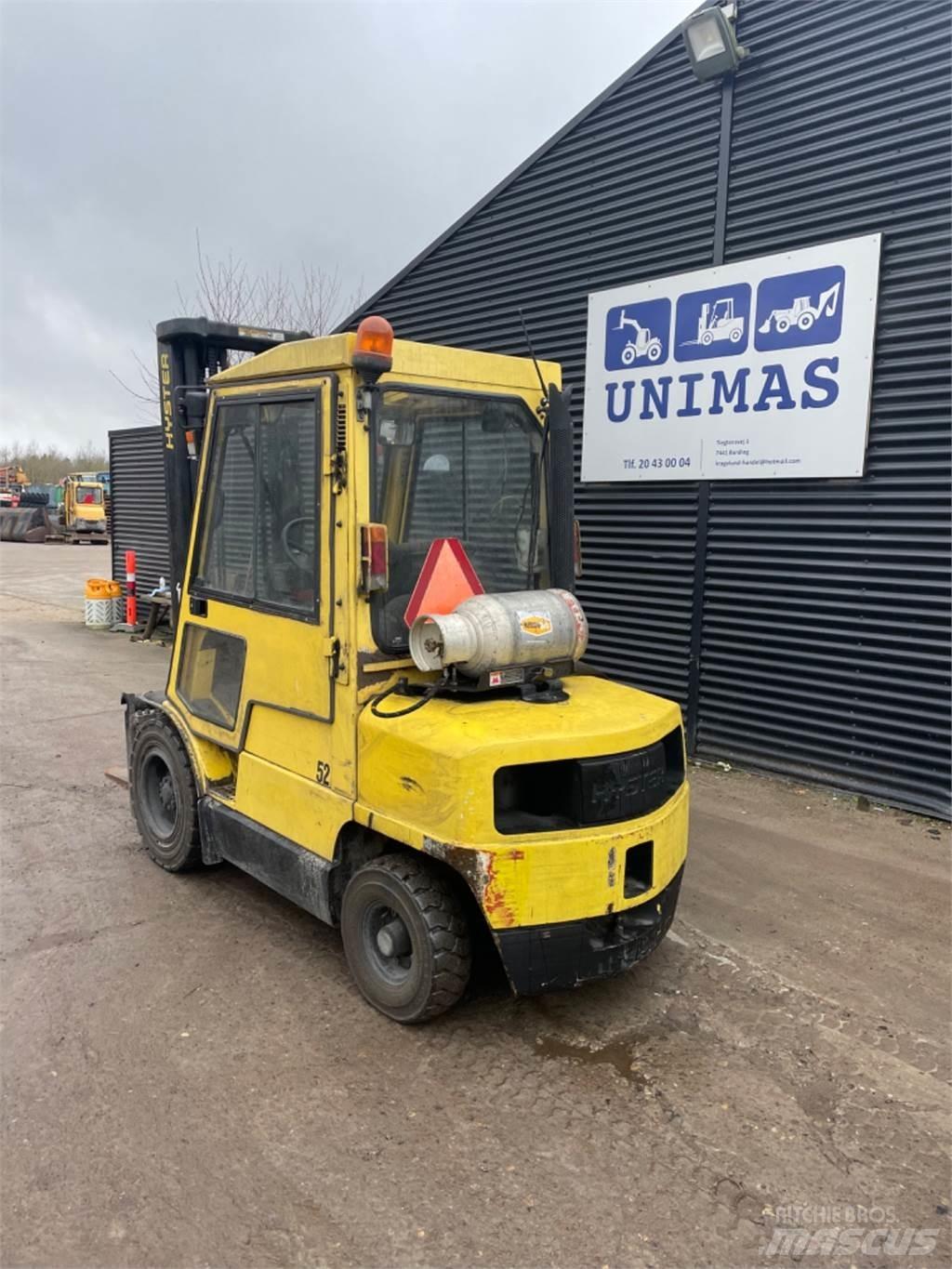 Hyster H2.50XL LPG gaffeltrucks