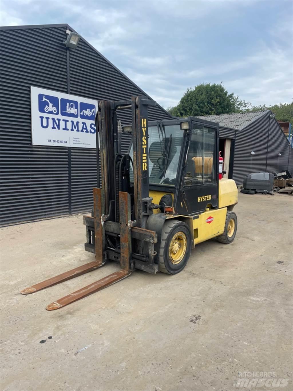 Hyster H4.00XL LPG gaffeltrucks