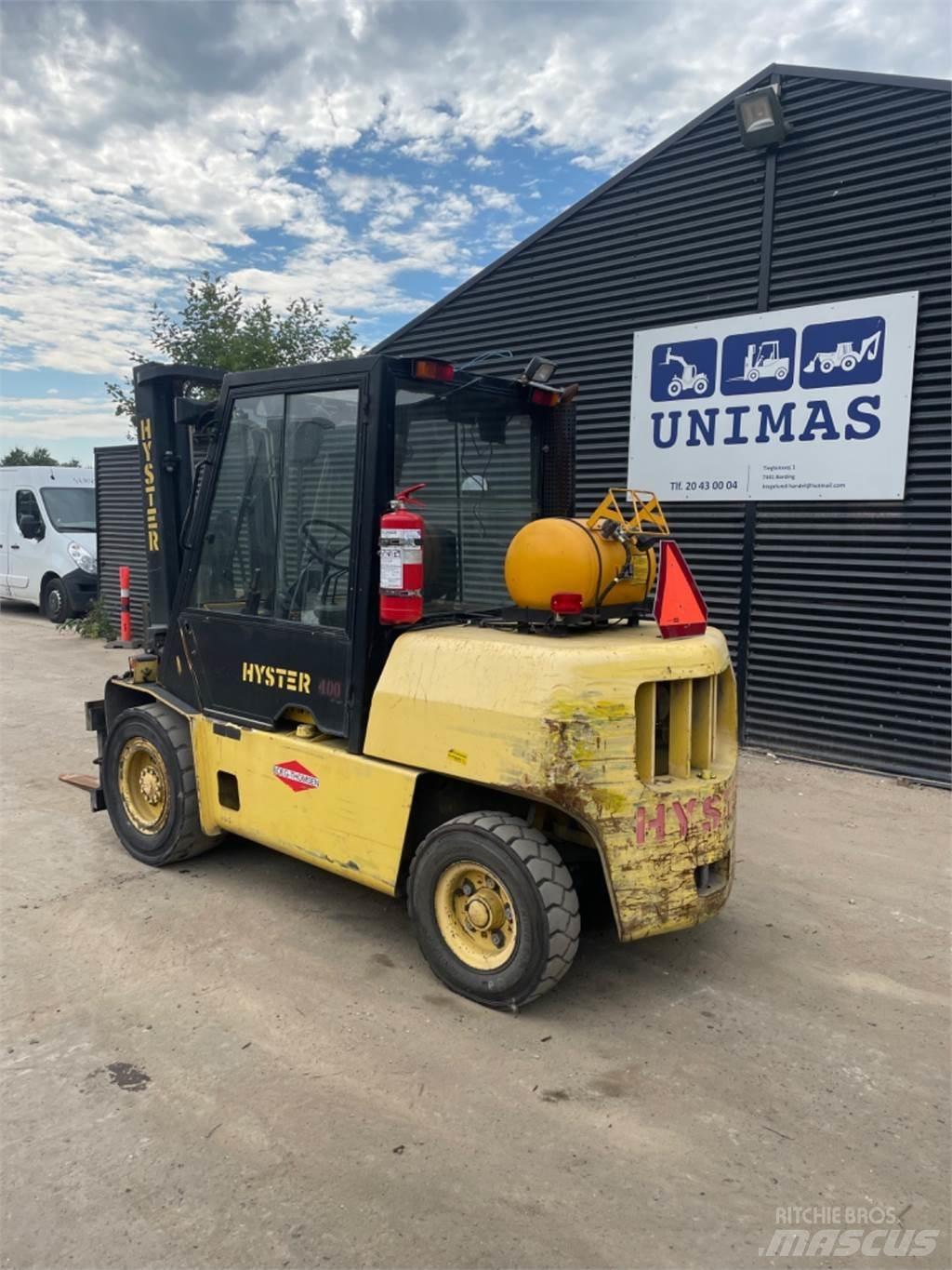 Hyster H4.00XL LPG gaffeltrucks