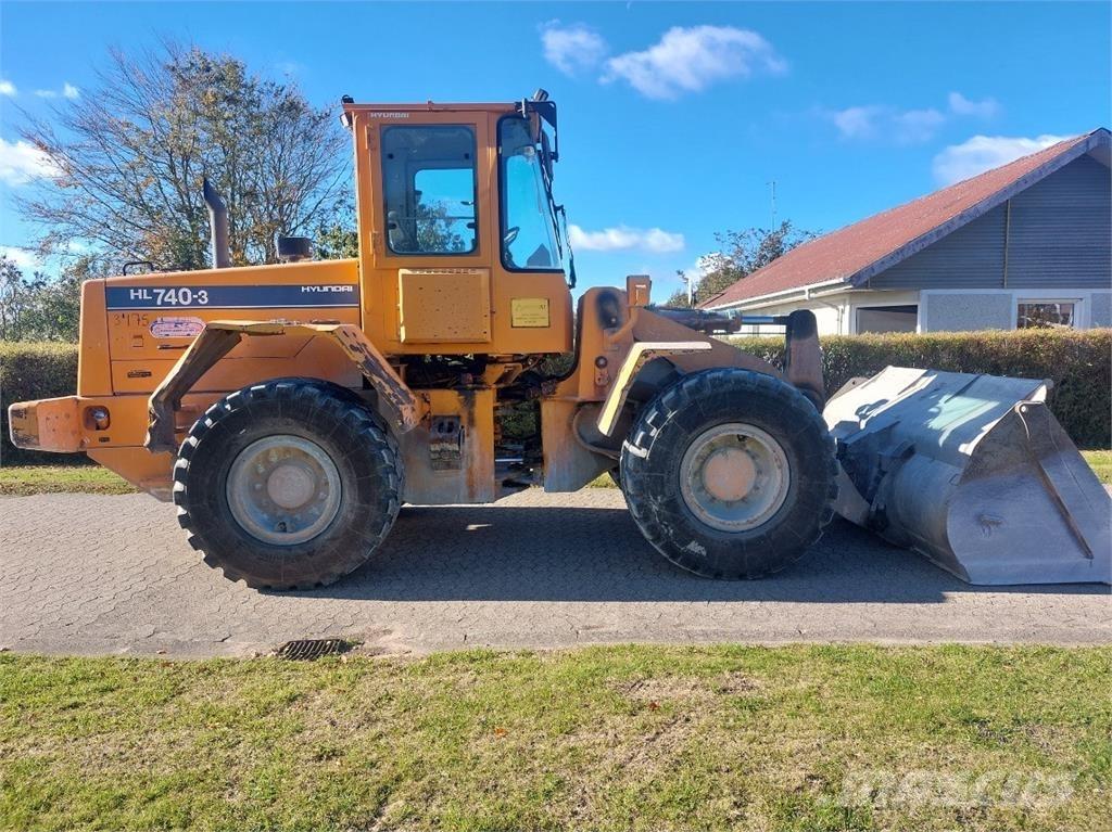 Hyundai HL740-3 Læssemaskiner på hjul