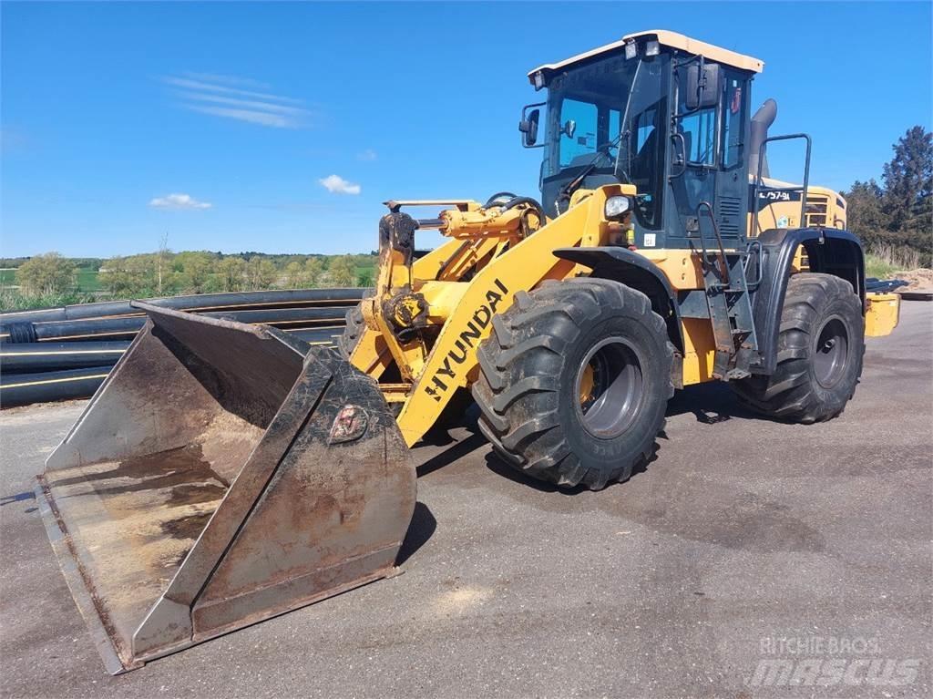Hyundai HL757-9A Læssemaskiner på hjul