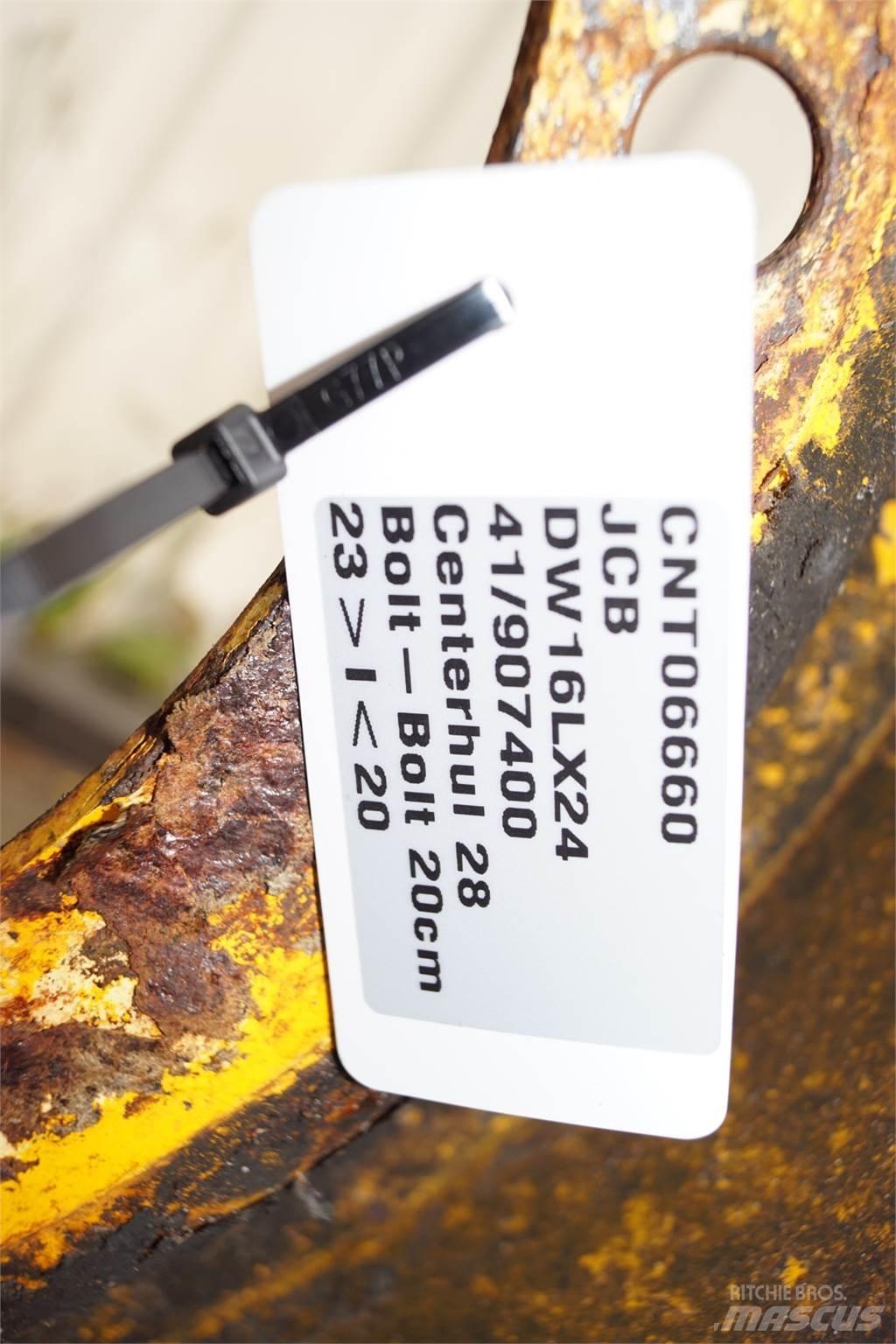 JCB 24 DW16LX24 Dæk, hjul og fælge