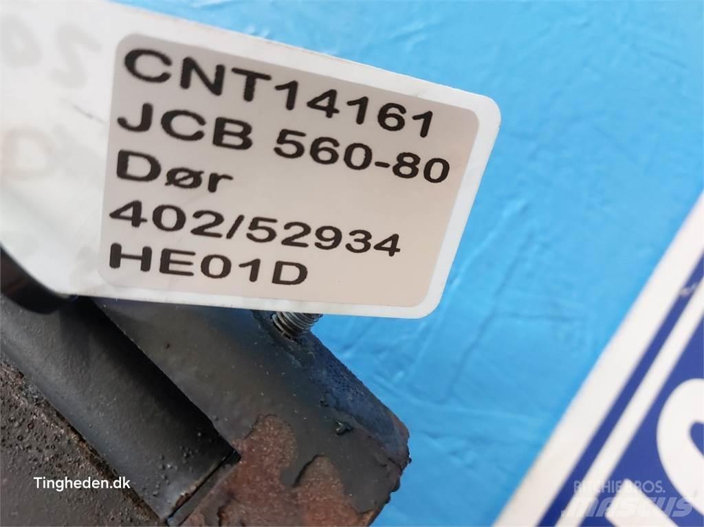 JCB 560-80 Kabiner og interiør