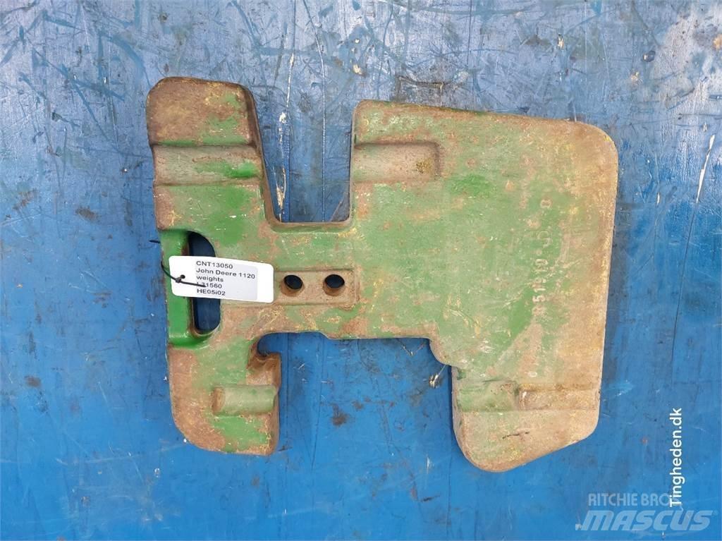 John Deere 1120 Frontvægte