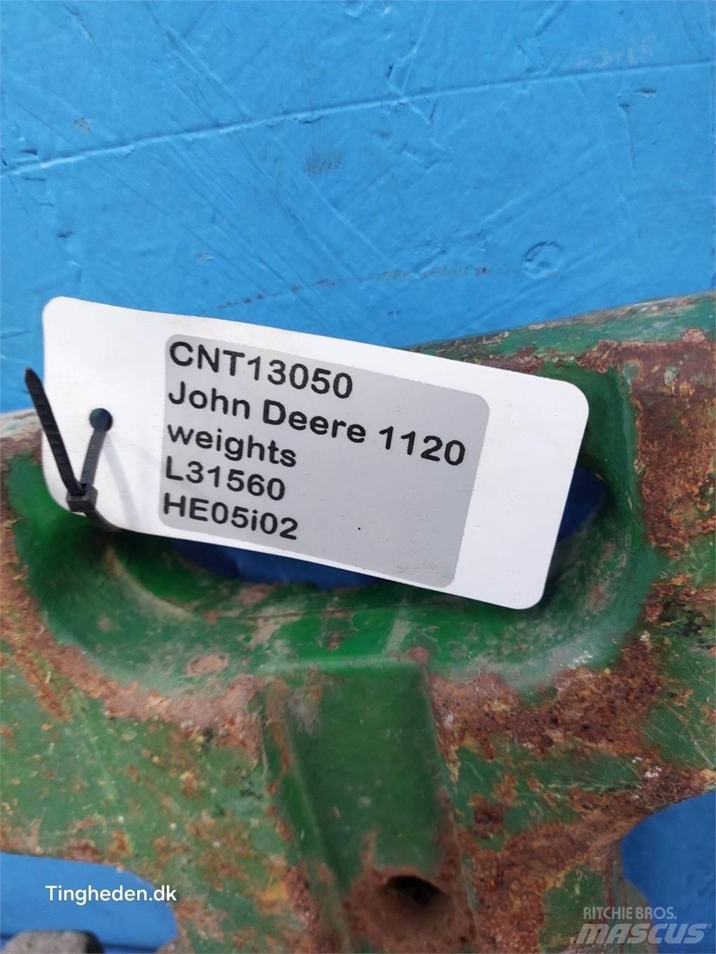 John Deere 1120 Frontvægte