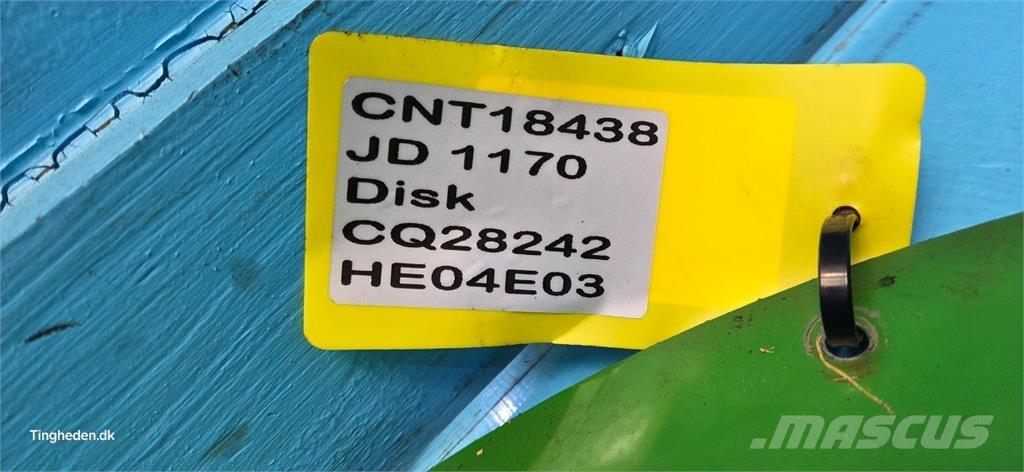 John Deere 1170 Tilbehør til mejetærskere