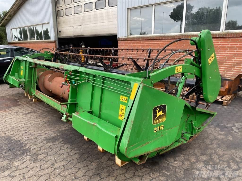 John Deere 16 Tilbehør til mejetærskere
