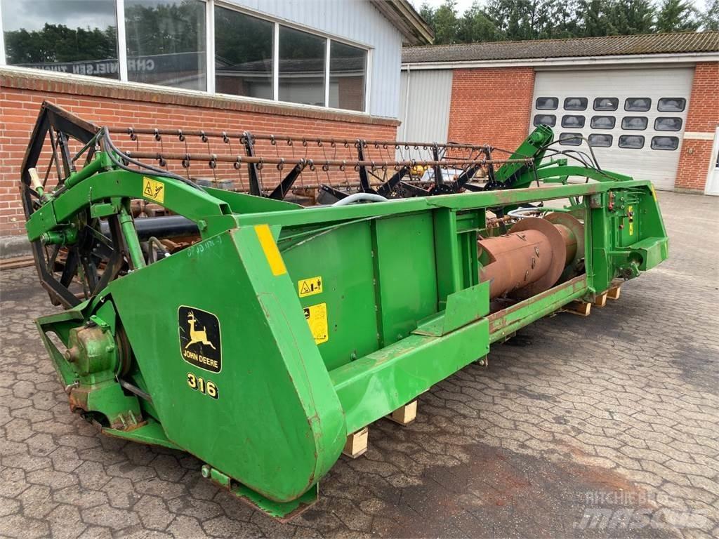 John Deere 16 Tilbehør til mejetærskere