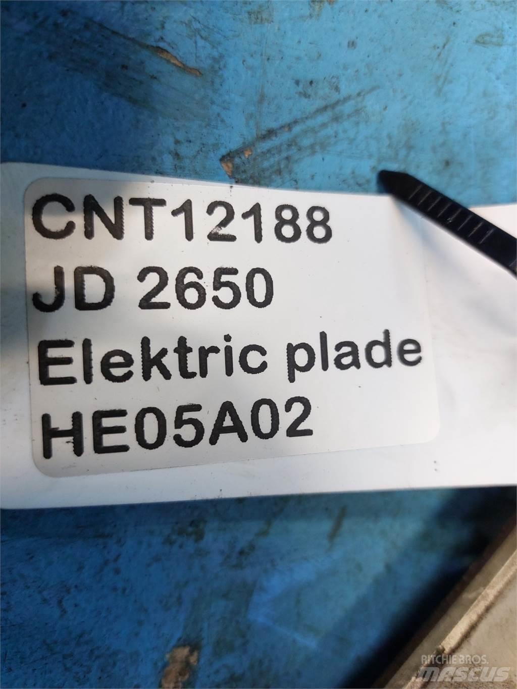 John Deere 2650 Kabiner og interiør