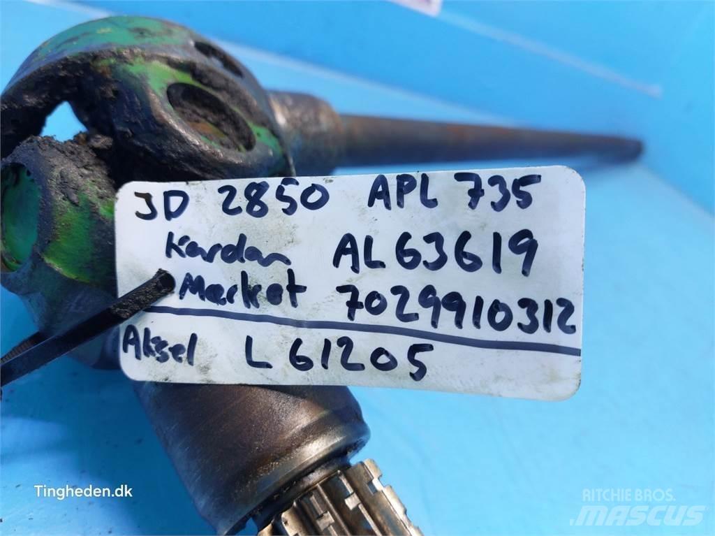 John Deere 2850 Andet tilbehør til traktorer