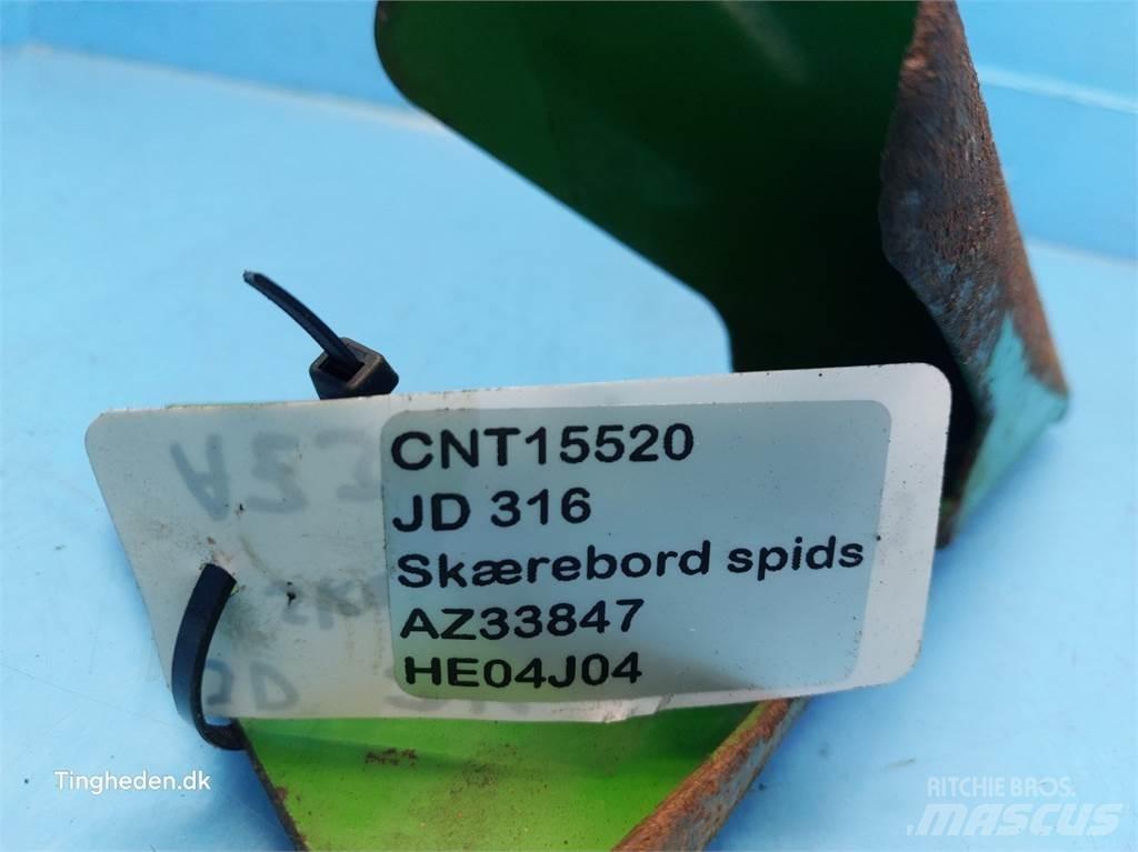 John Deere 316 Tilbehør til mejetærskere