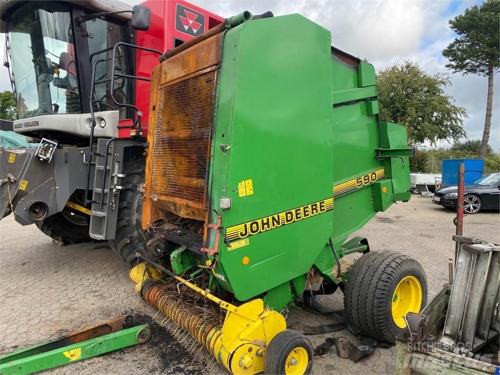 John Deere 590 Rundballe-pressere