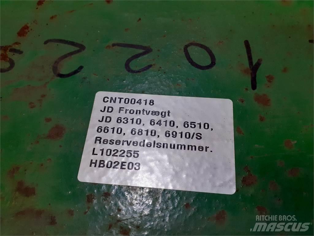 John Deere 6410 Frontvægte