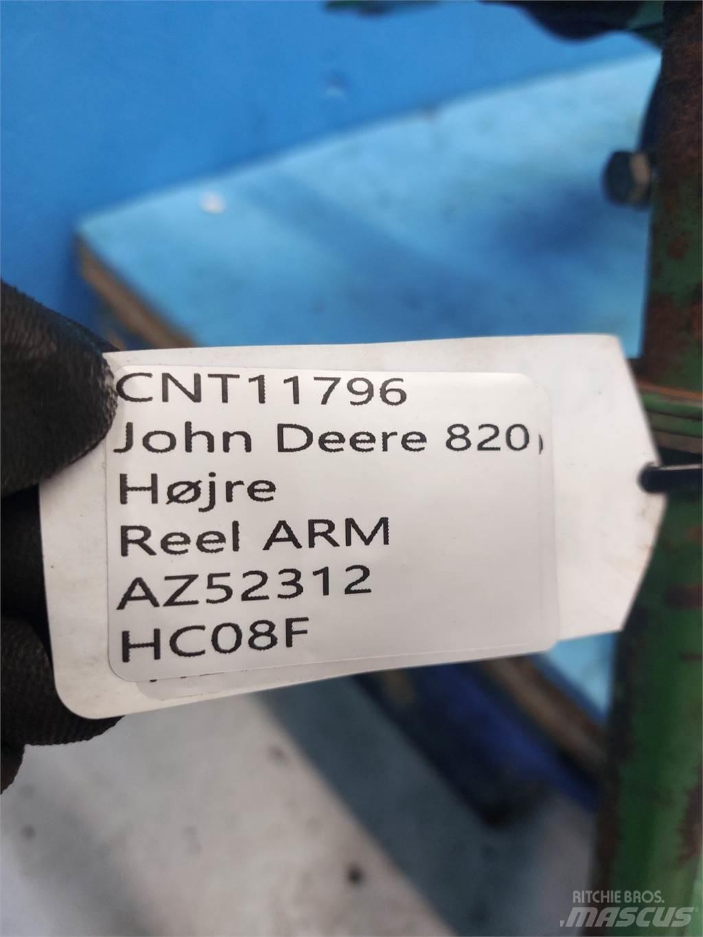 John Deere 820 Tilbehør til mejetærskere