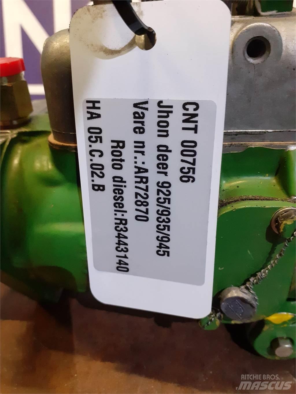 John Deere 935 Motorer