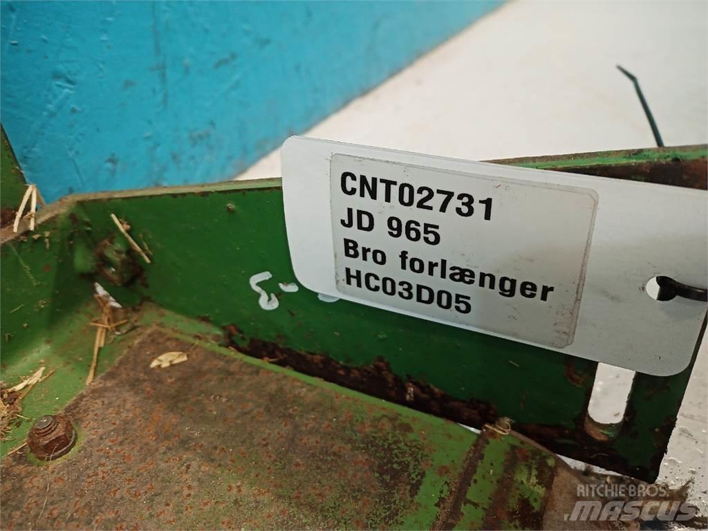 John Deere 965 Tilbehør til mejetærskere