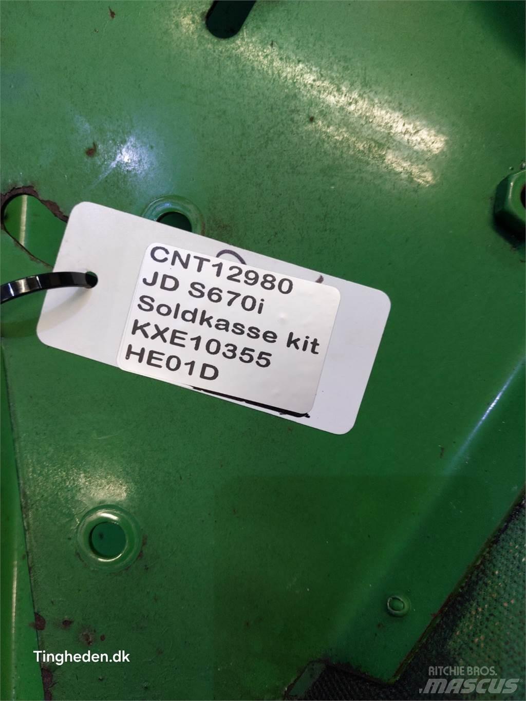 John Deere S670 Sand- og saltspredere