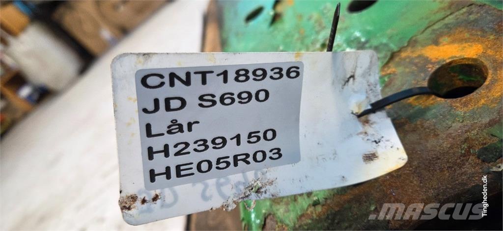 John Deere S690 Tilbehør til mejetærskere